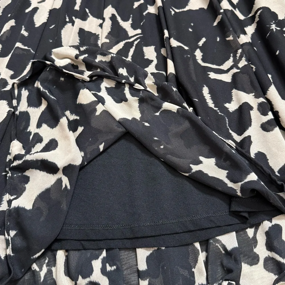 International Concepts INC Skirt Flare Flowy S Small Black - Image 2