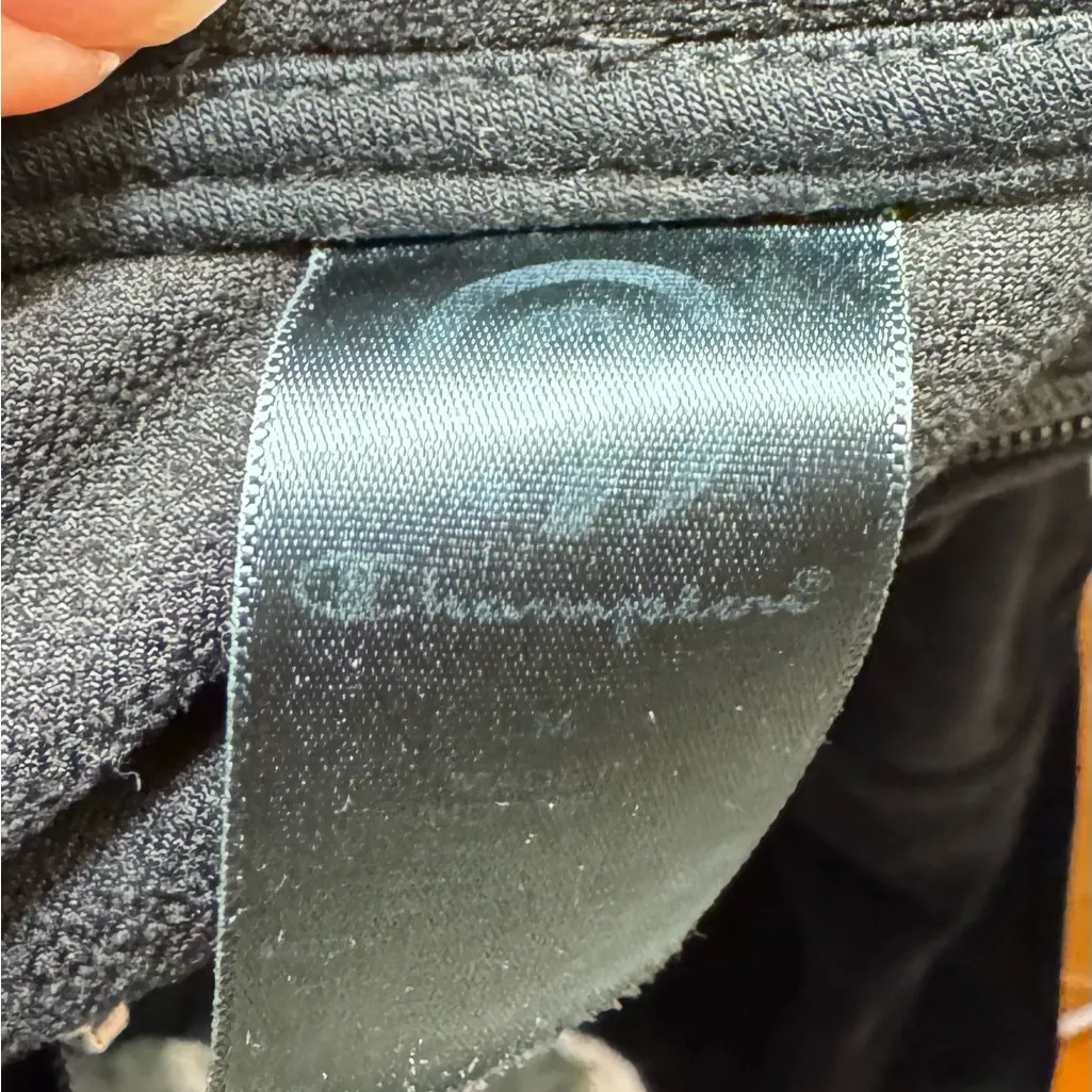 Champion C9 Black Velour Funnel Neck Quarter Zip Pullover | Cozy Athleisure - Image 5