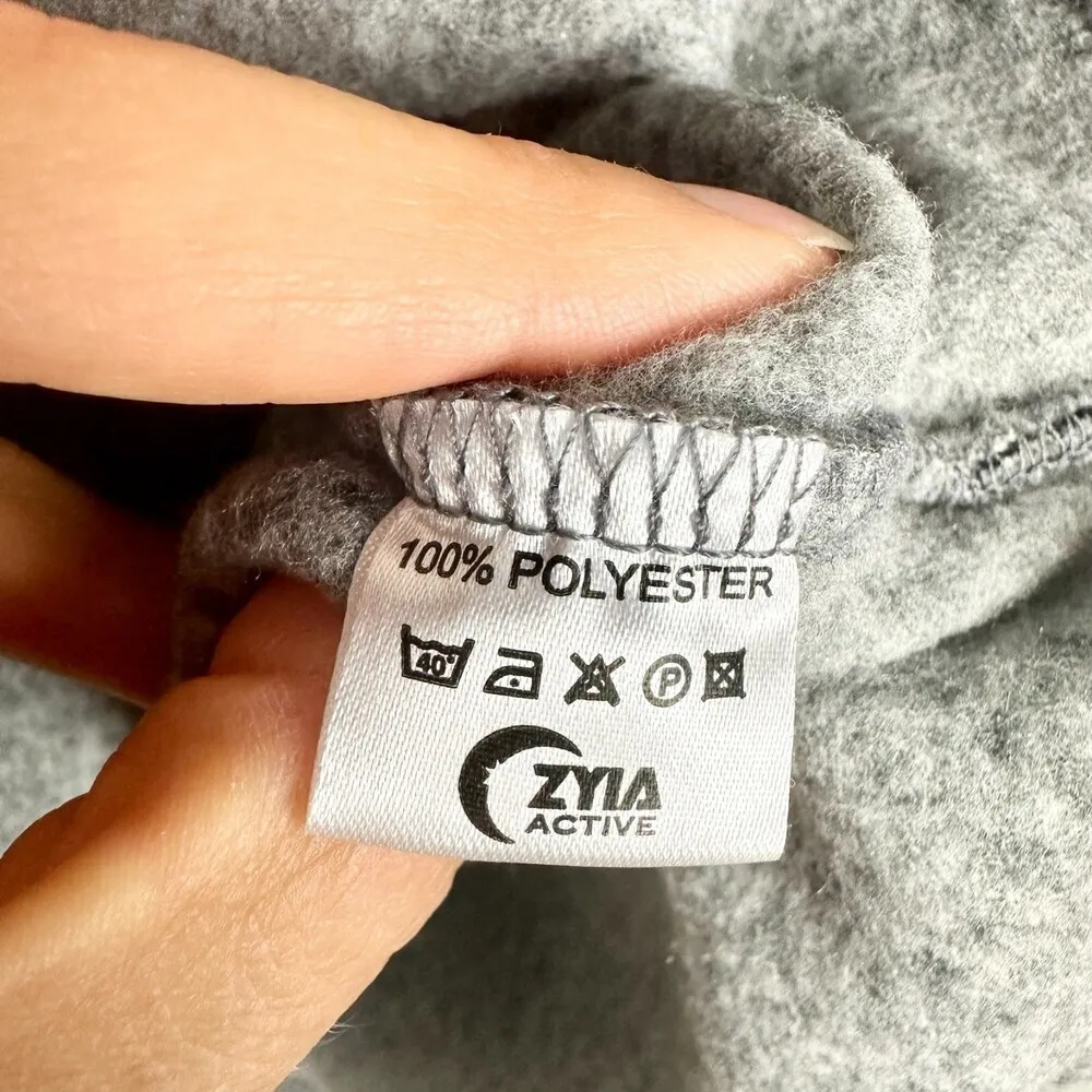 Zyia Active Red Quilted Ash Cabin Jacket Full Zip Women's Size 2X - Image 5