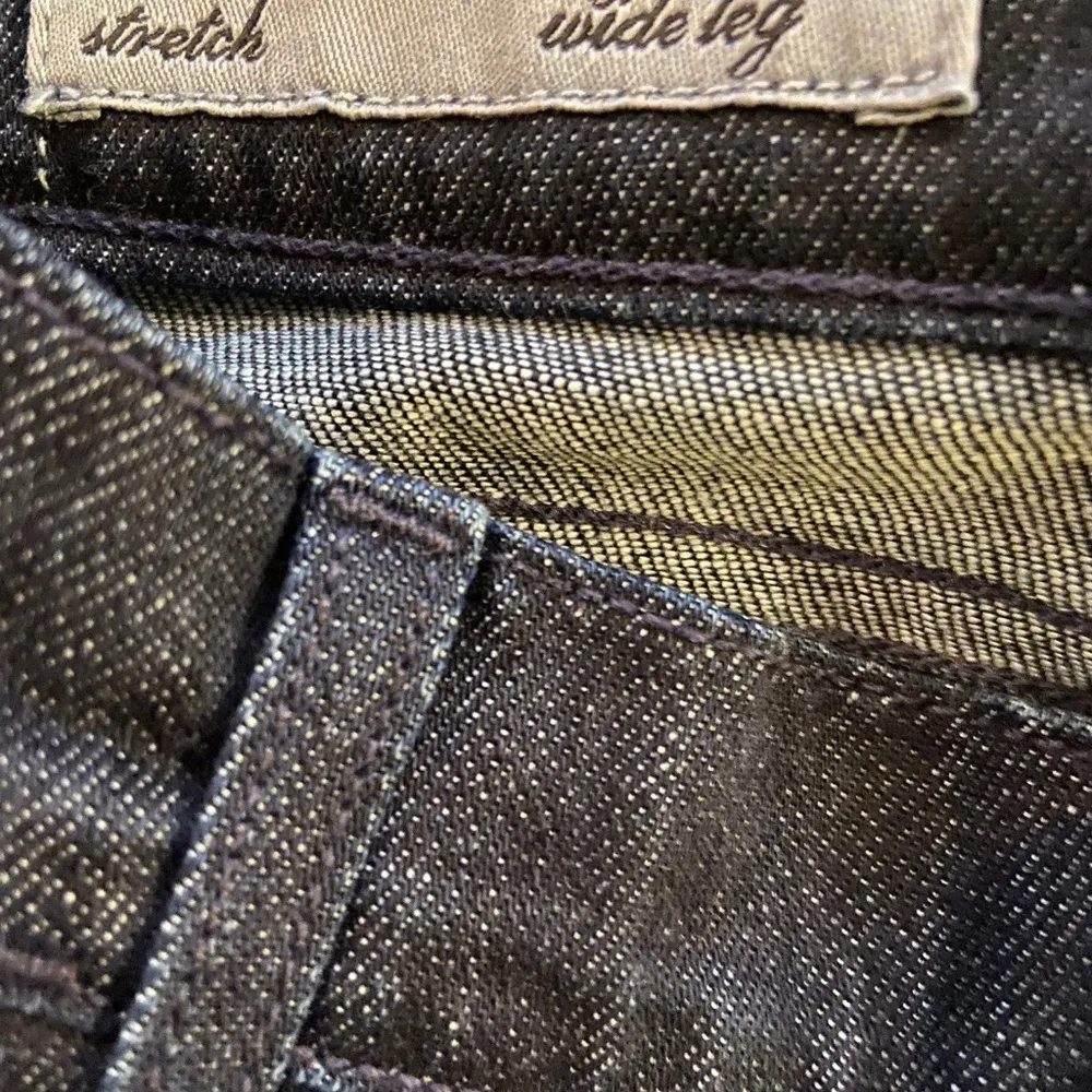 Citizens for Humanity Dark Wash High Rise Wide Leg Trendy Size  28 Jeans. - Image 3