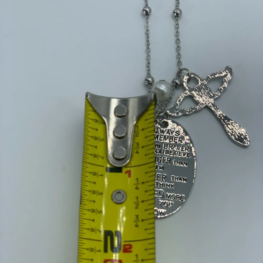 New Braver&Stronger inspirational fashion necklace - Image 4