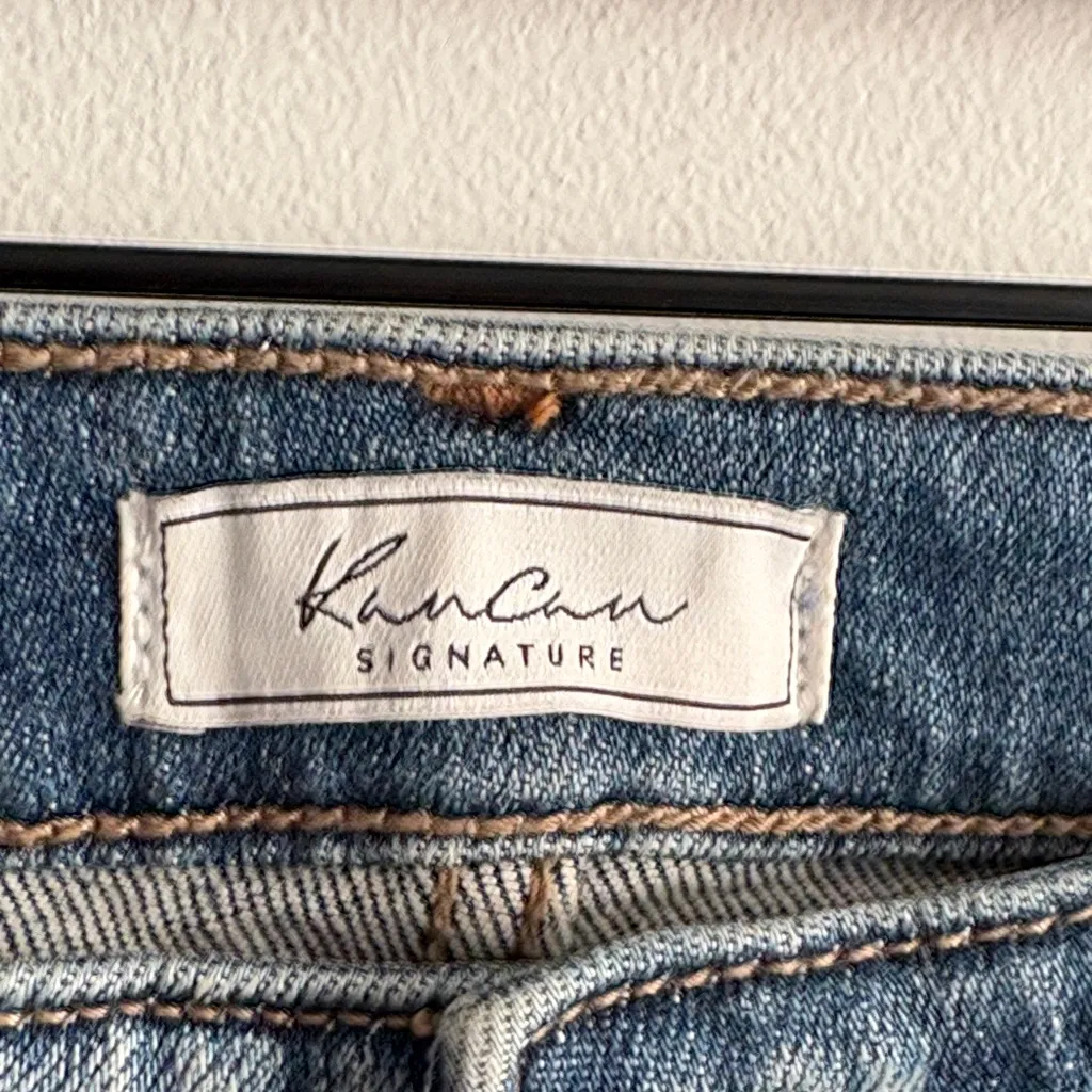 KanCan Distressed Blue Skinny Jeans Size 29 - Image 3