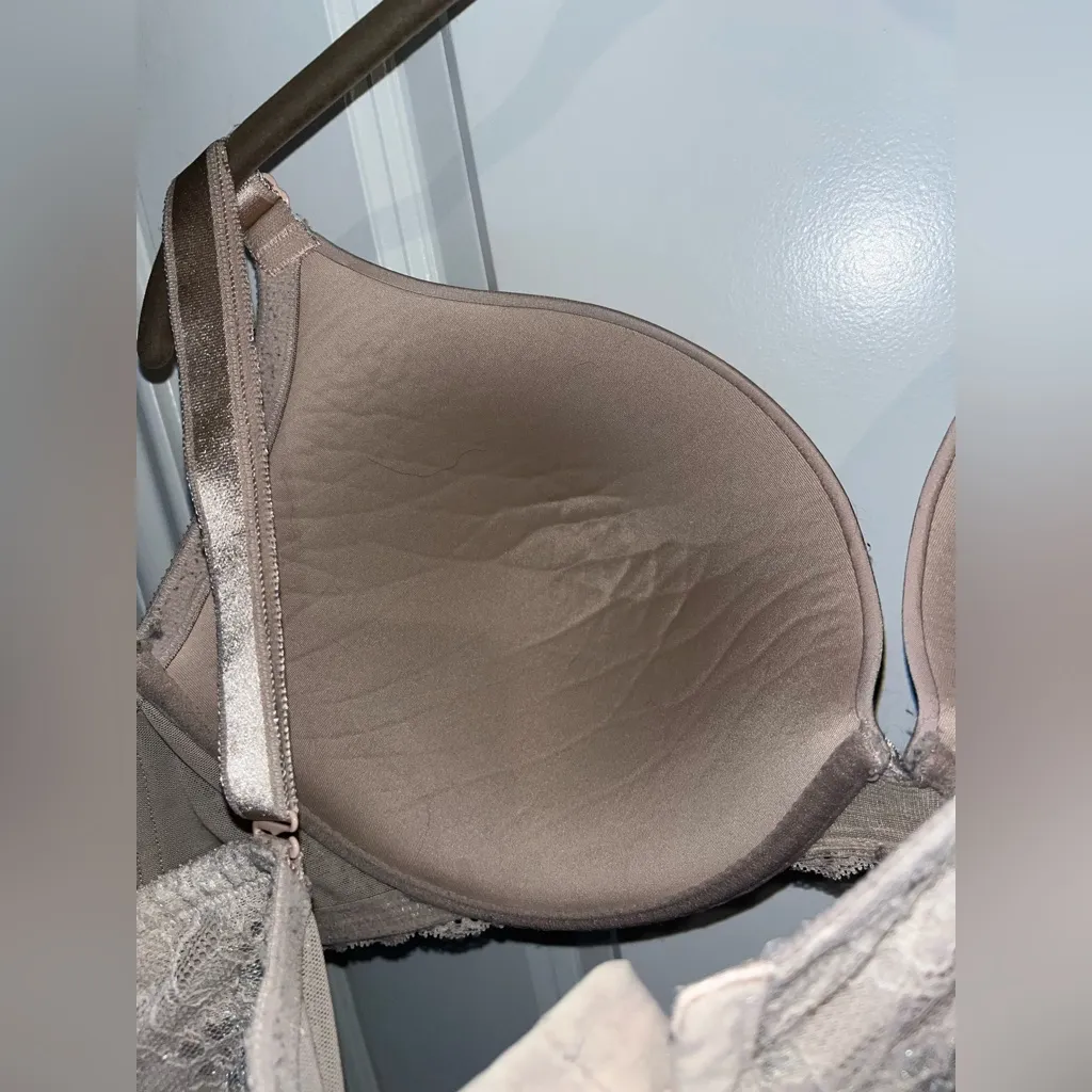 Torrid Perfect Full Coverage Underwire Padded Plus Size Lace Floral Bra 46D - Image 6