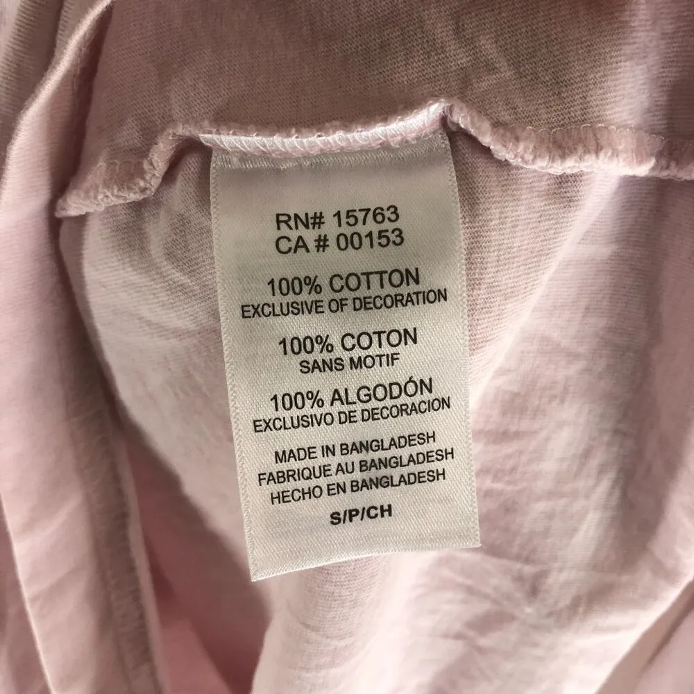 Champion Albany State Golden Rams Womens Long Sleeve Shirt Pocket Cotton Pink S - Image 4