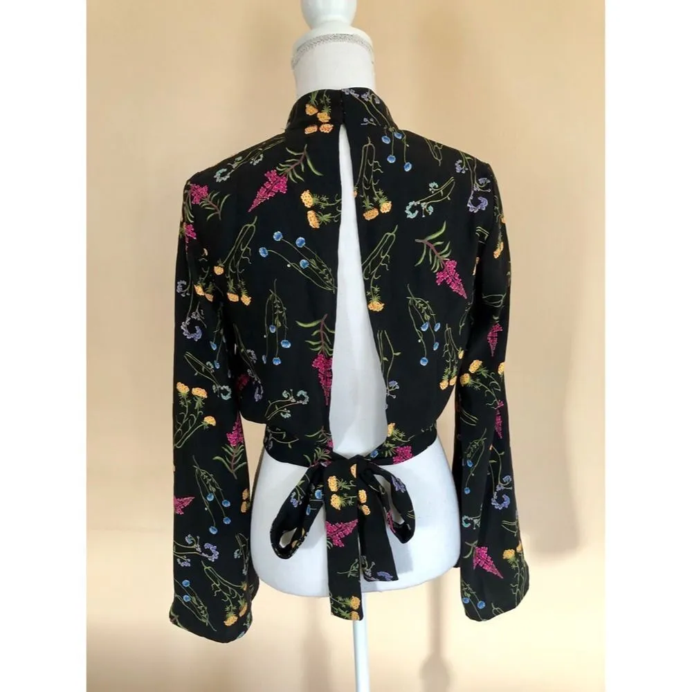 Do + Be Floral Bell Sleeve Top - Image 4