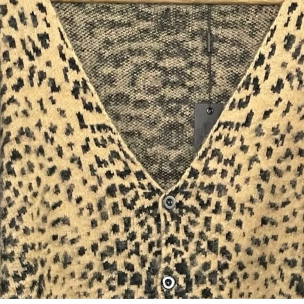 Jaded London NWT Leopard Chuck Cardigan Sweater - Image 10
