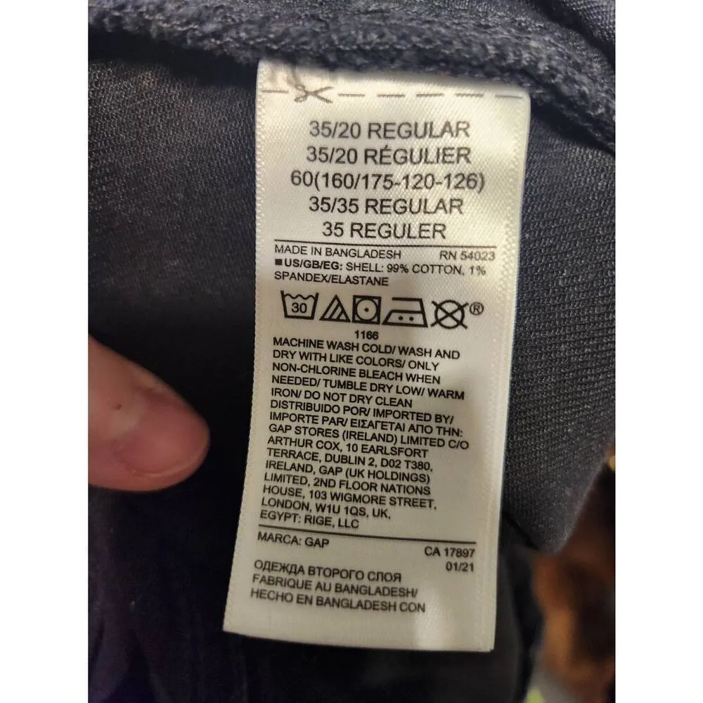 Gap Denim Size 35 20 R Black 4" High Rise Jean Shorts - Image 4