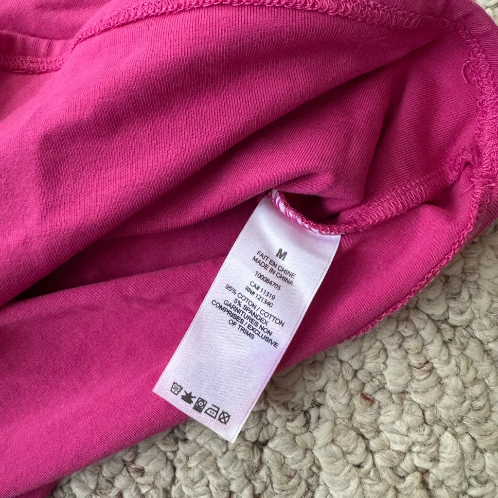 Garage Pink square neck Top - Image 4