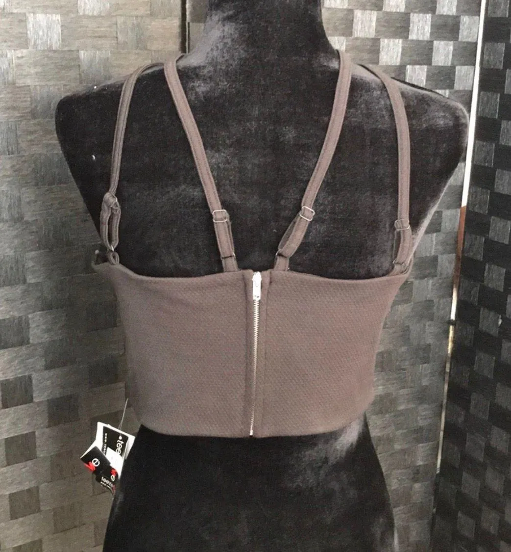 Black Crop Top - Image 2