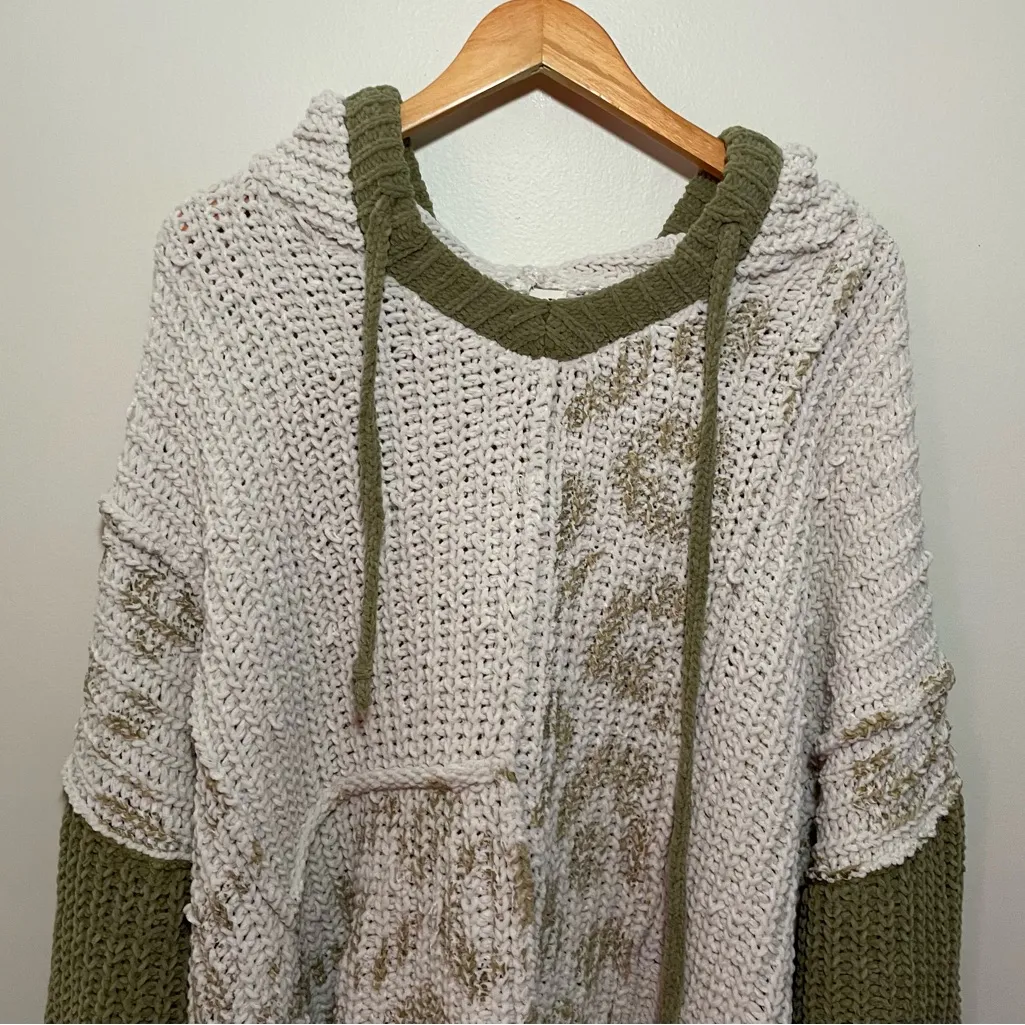 POL  Chenille Hooded Sweater - Image 2