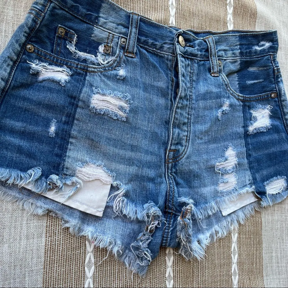 AE Vintage Hi-Rise Festival Denim Short - Image 7