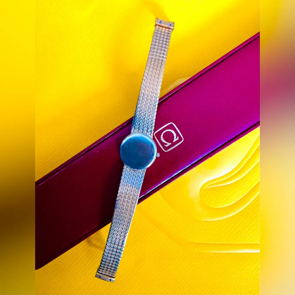 Authentic GOLD PLATED OMEGA ladies watch 🔥🔥🔥🔥🔥 - Image 4