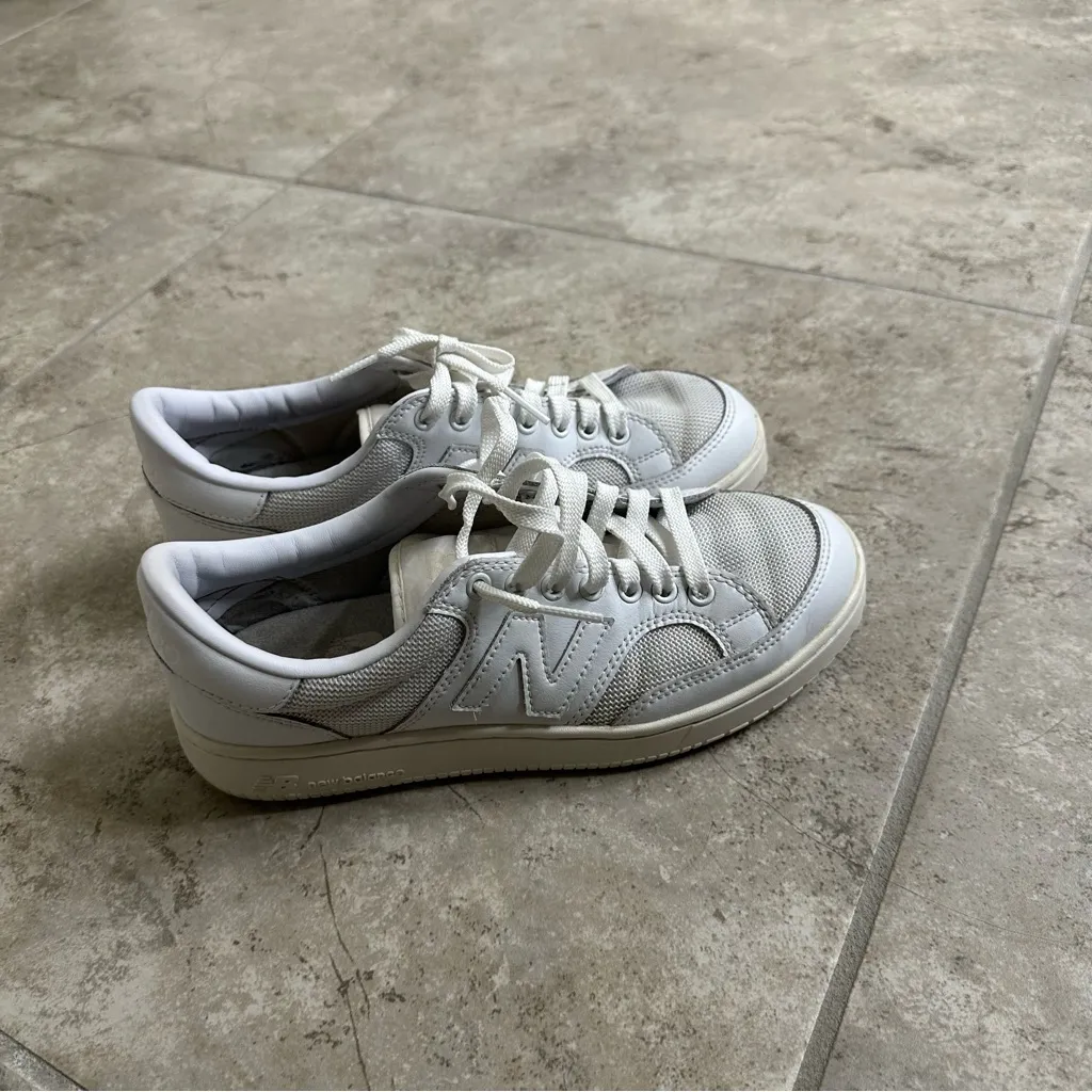 All white new balance pro court cup - Image 2