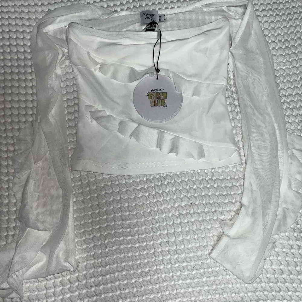 MAXTON RUFFLE TOP IVORY - Image 3