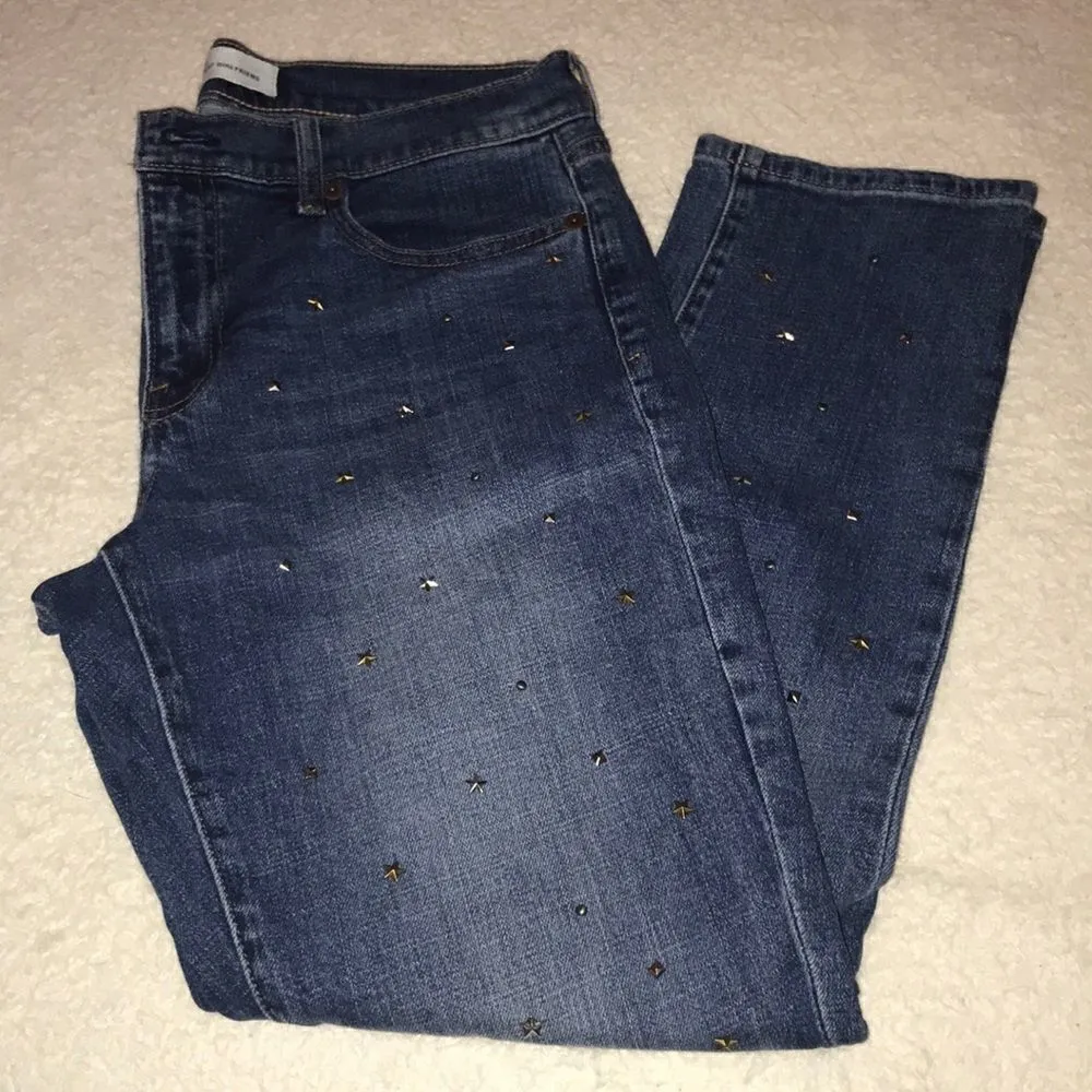 ✨Gap Stars & Studs Best Girlfriend Jeans - Image 4