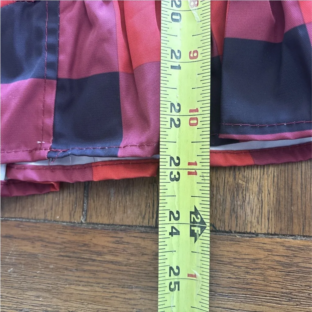 Charlie Paige Women’s Plaid Quilted Vest With Ruffle Size M - Image 9