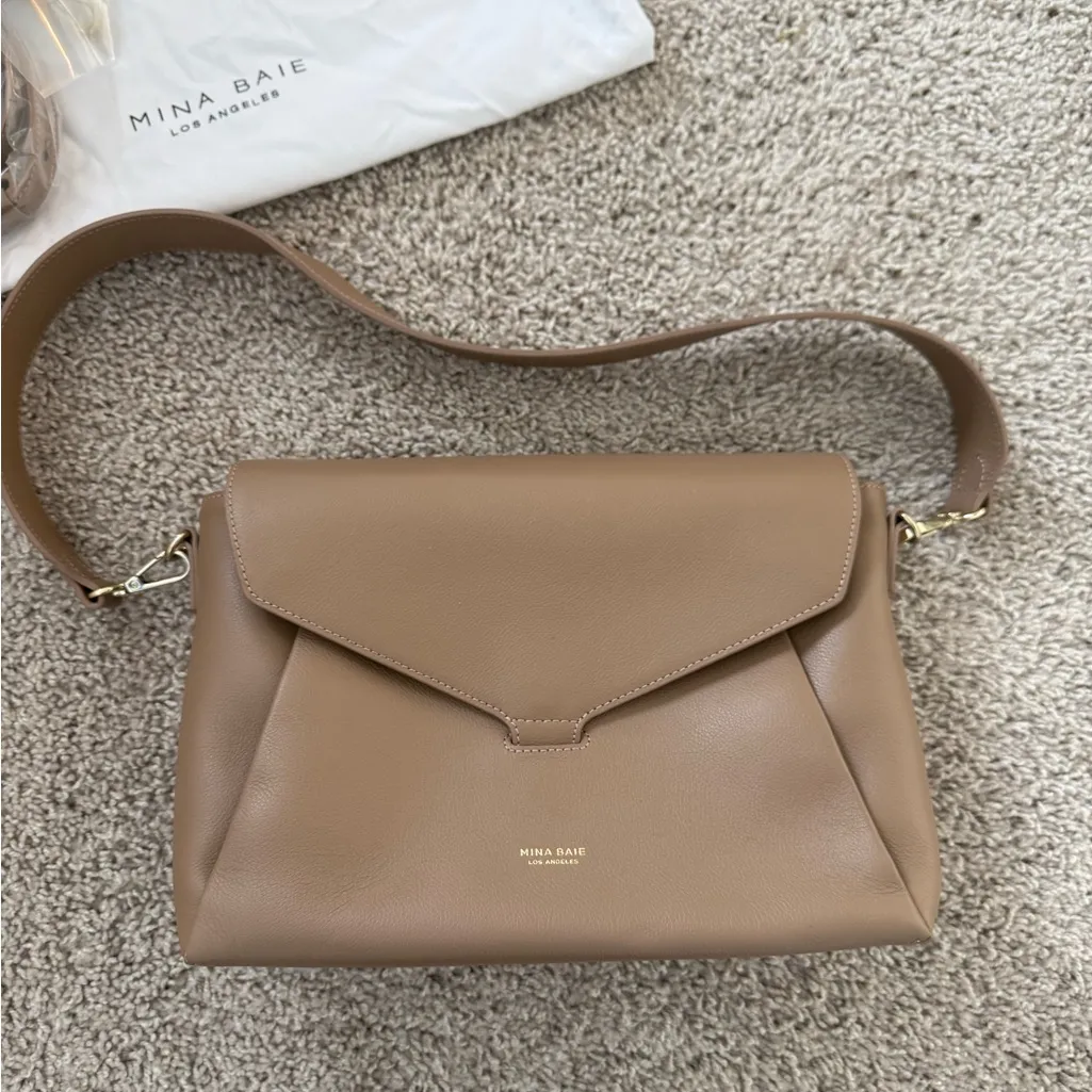 Mina Baie Audrey (Leather) in Desert Tan - Image 2