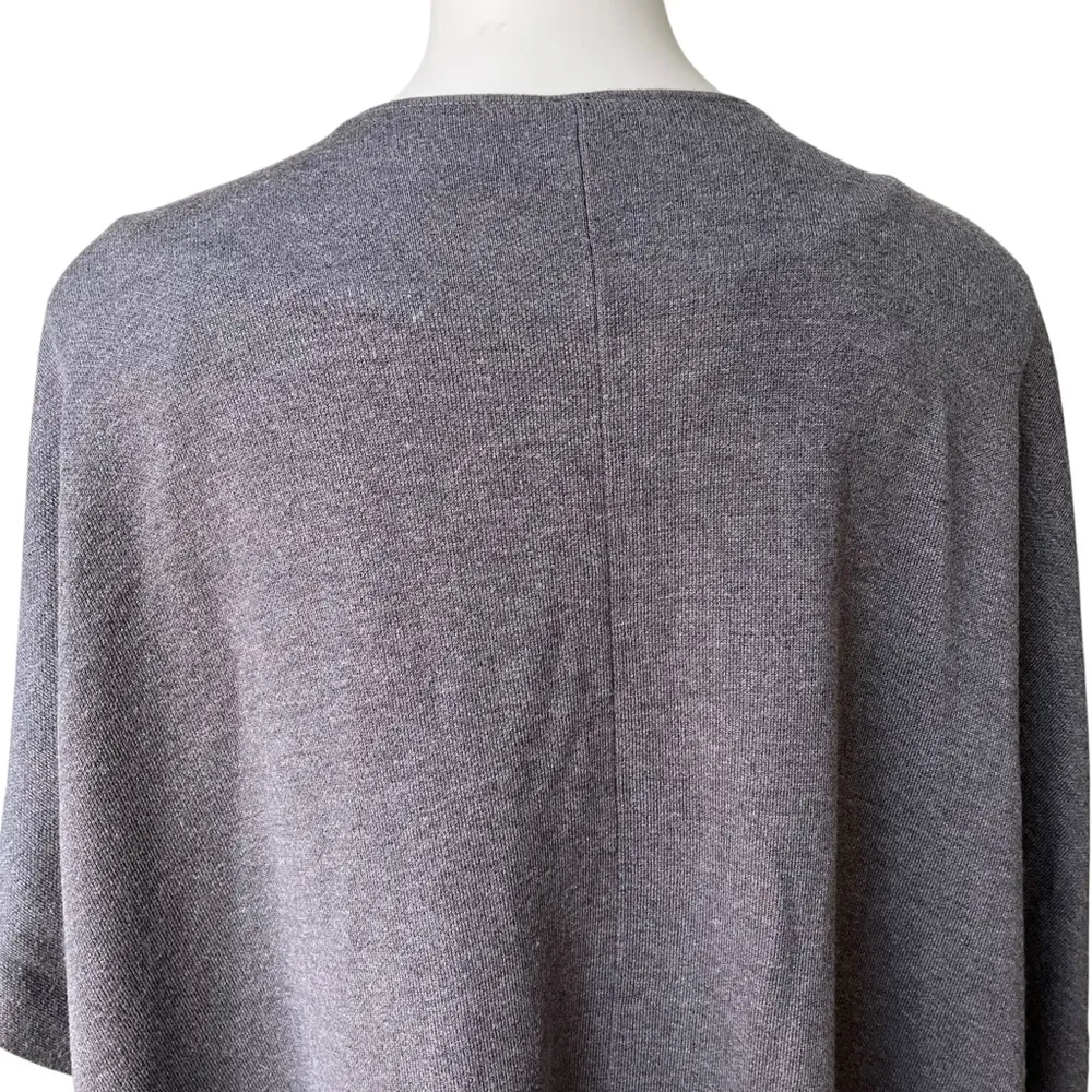 Lululemon After Asana Wrap Gray Reversible Cardigan Sweater OS - Image 12