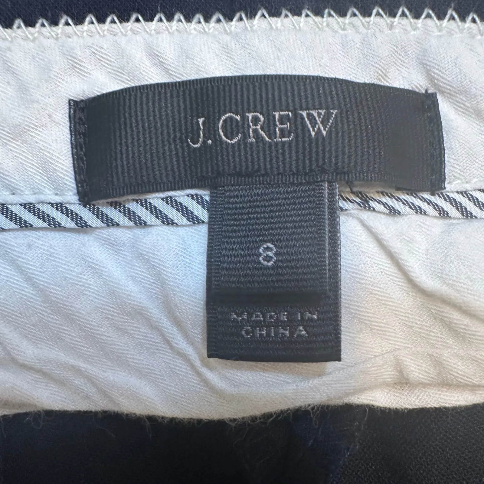 J. Crew Navy Blue Dress Pants sz 8 - Image 4