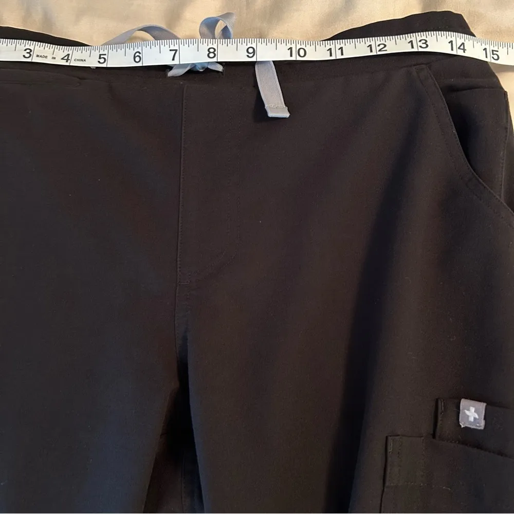 Figs Technical Collection Yola High Waisted Skinny Women's Size S/T Pants Black - Image 11