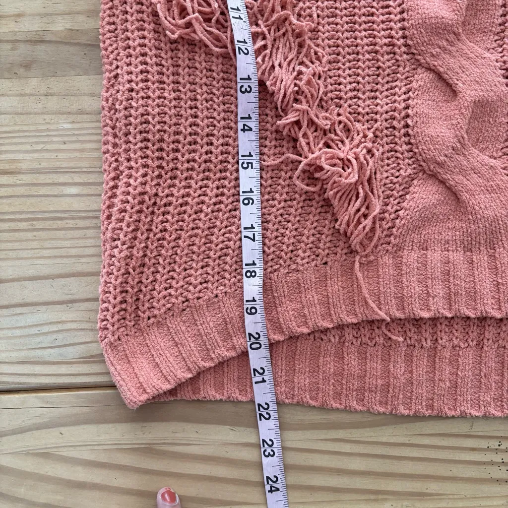 Willow Rust Cable Knit Sweater Orange Size M - Image 9