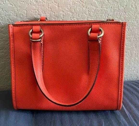 Coach cross grain leather crosby carryall 21 - Image 2