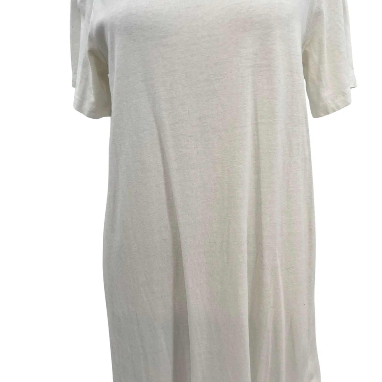 Tuckernuck Pomander‎ Place Zoe Maxi Tee Dress Short Sleeve White Size Medium - Image 6