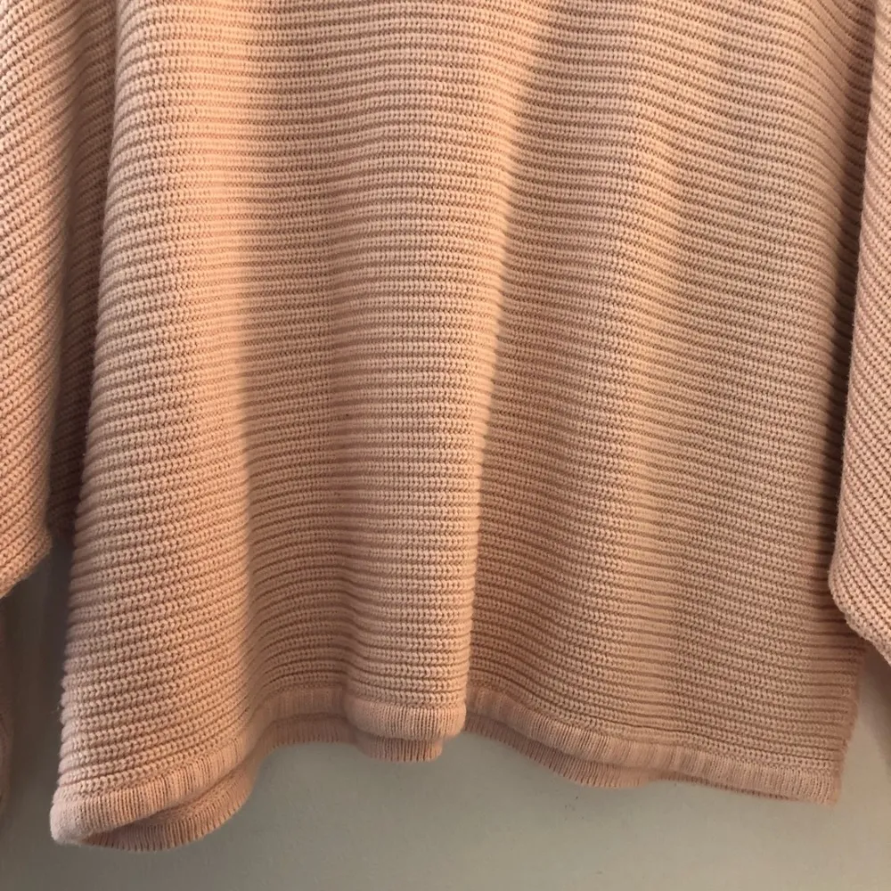 Eloquii Sweater Pink Cropped Dolman Sleeve Ribbed Sweater Sz 18/20 (2X) EUC - Image 8