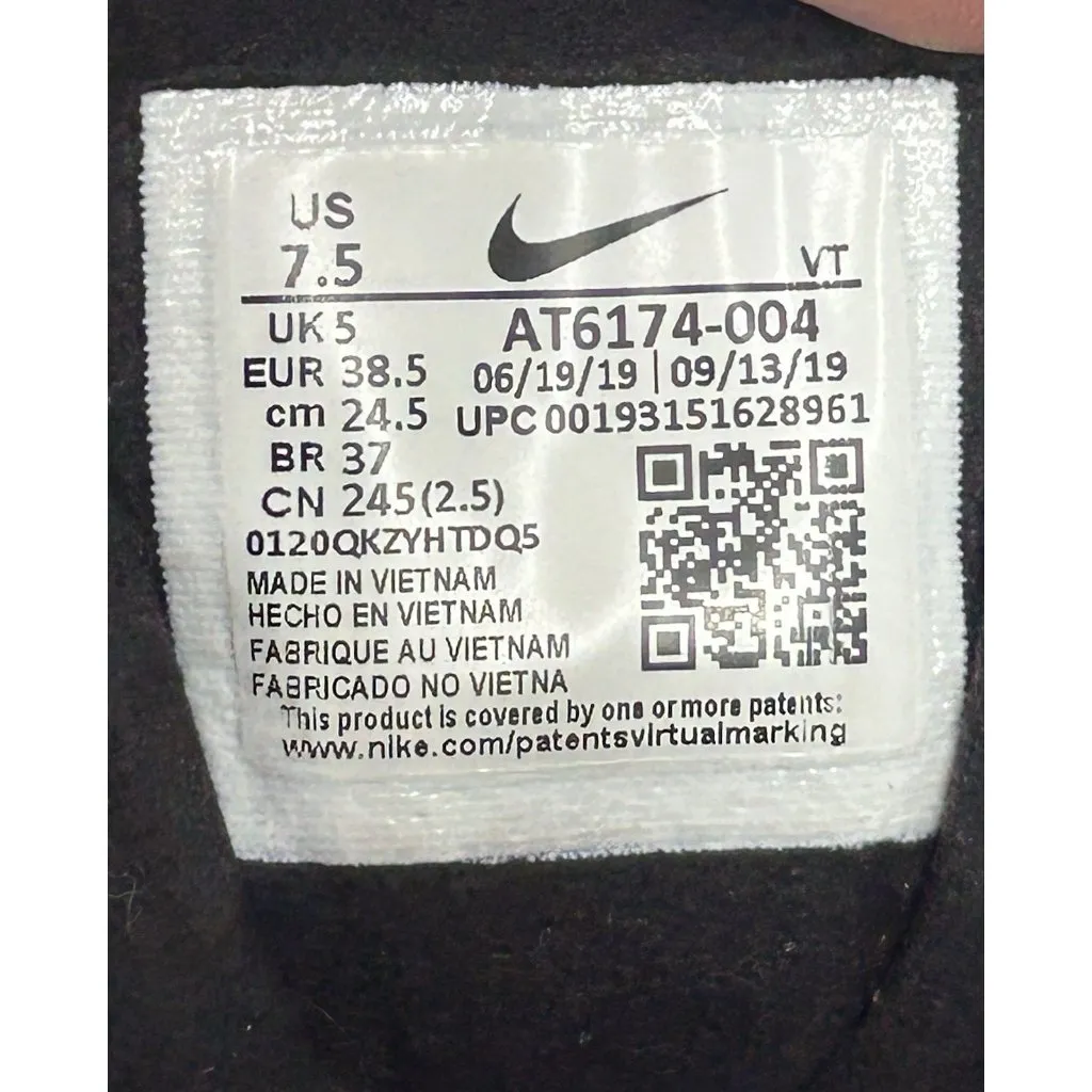 Nike Air Max 270 React AT6174-004 Black White Women's Sneakers Shoes Size 7.5 - Image 10