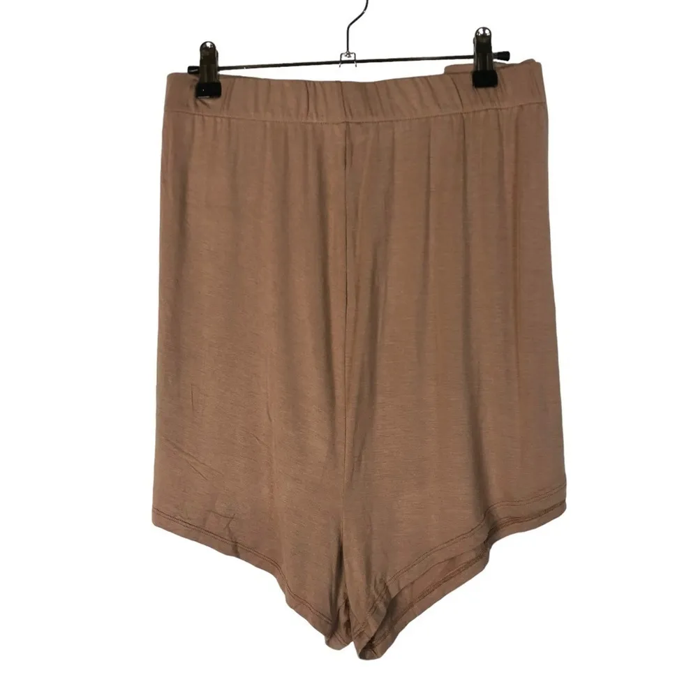 SKIMS  Sienna Brown Pull On Sleep Shorts 4X - Image 2