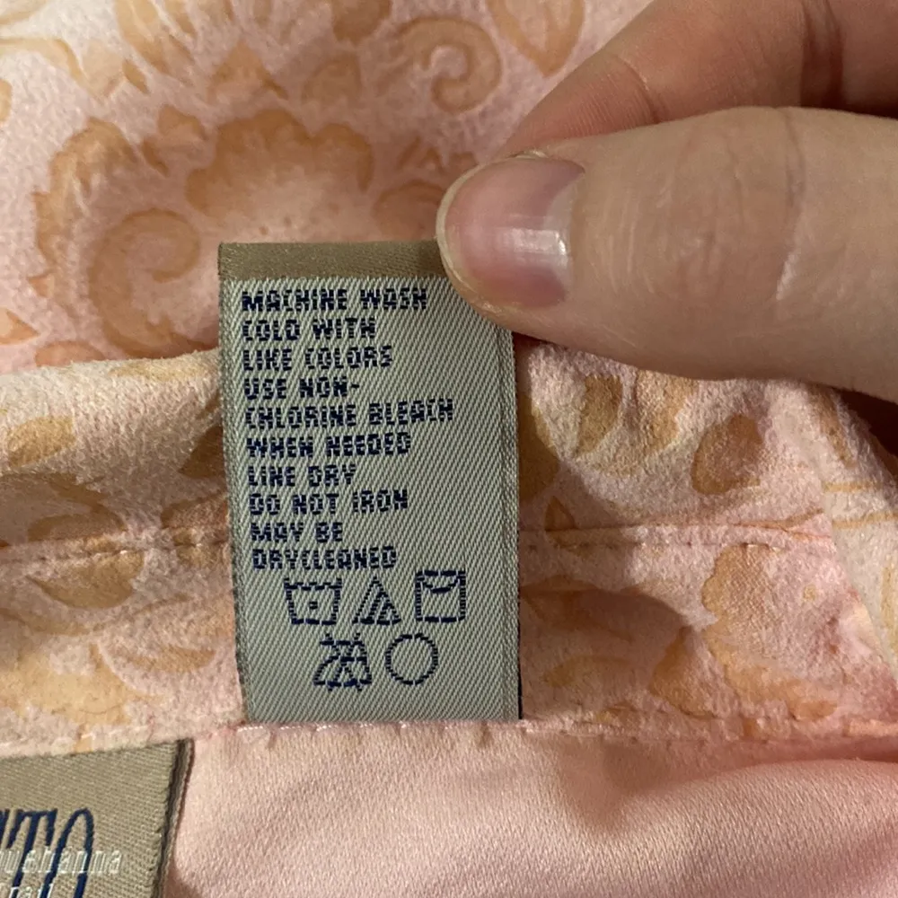 STO Susquehanna Trail Outfitters faux suede pink floral print western shirt sz S - Image 11