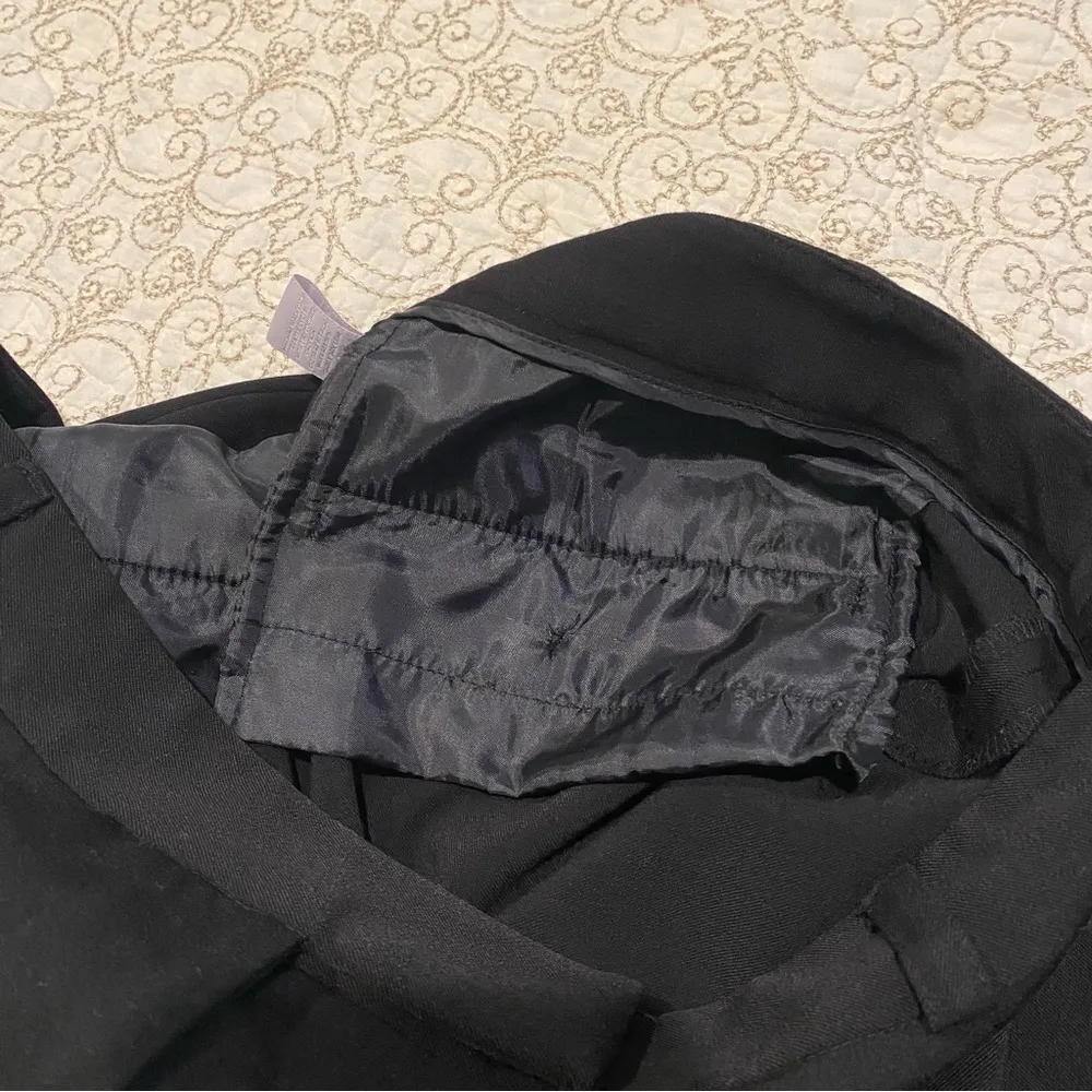 Charter Club Classic Fit Women’s Black Wide Leg Pants Size 12 Regular - Image 9