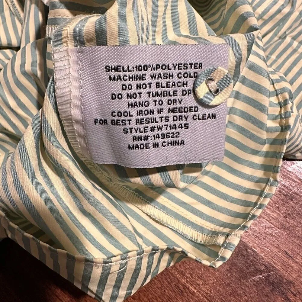 NWOT Walter Baker Sadie Gathered Striped Poplin Mini Dress - Image 8