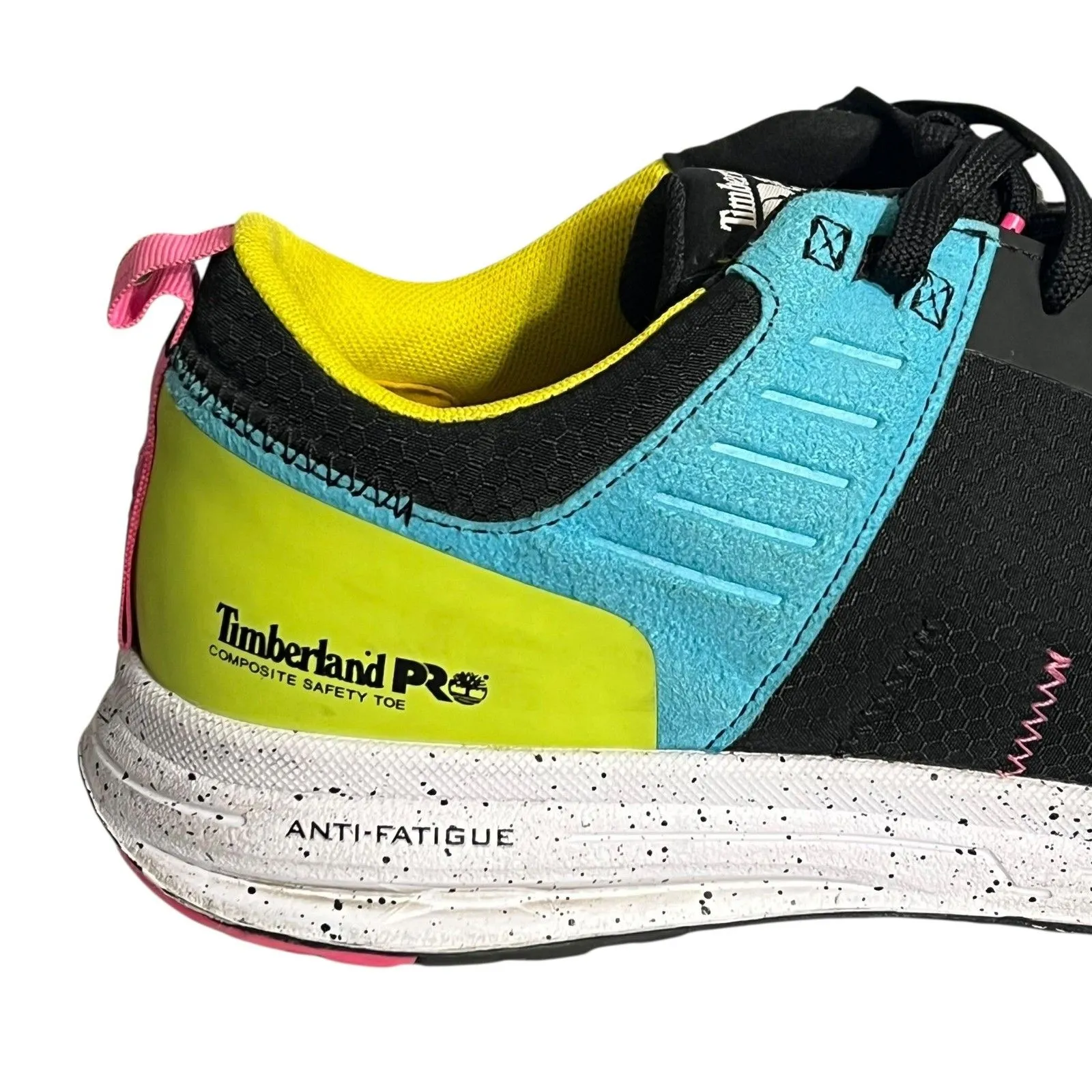 Timberland PRO Shoes Women’s Size 9.5 Black Multi Composite Safety Toe Sneakers - Image 12