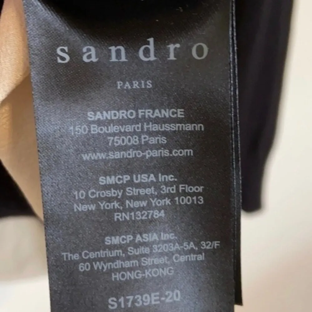 Sandro Paris | Ipolit Silk back sweater - Image 8