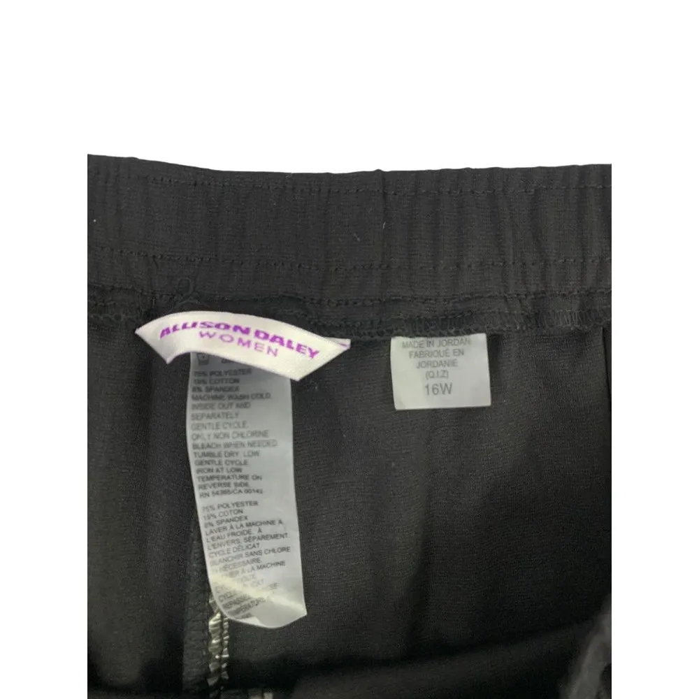 Allison Daley Women's Basic Black Pants - Image 3