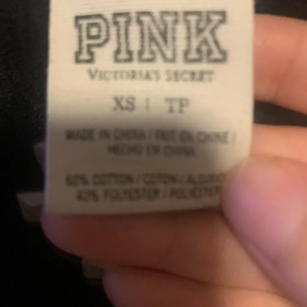 VS PINK BLING VINTAGE HOODIE - Image 2