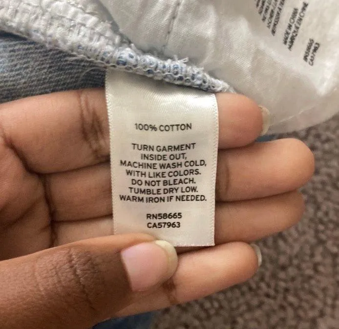 Nordstrom bp. Light wash blue button up mom High Waisted jeans - Image 4