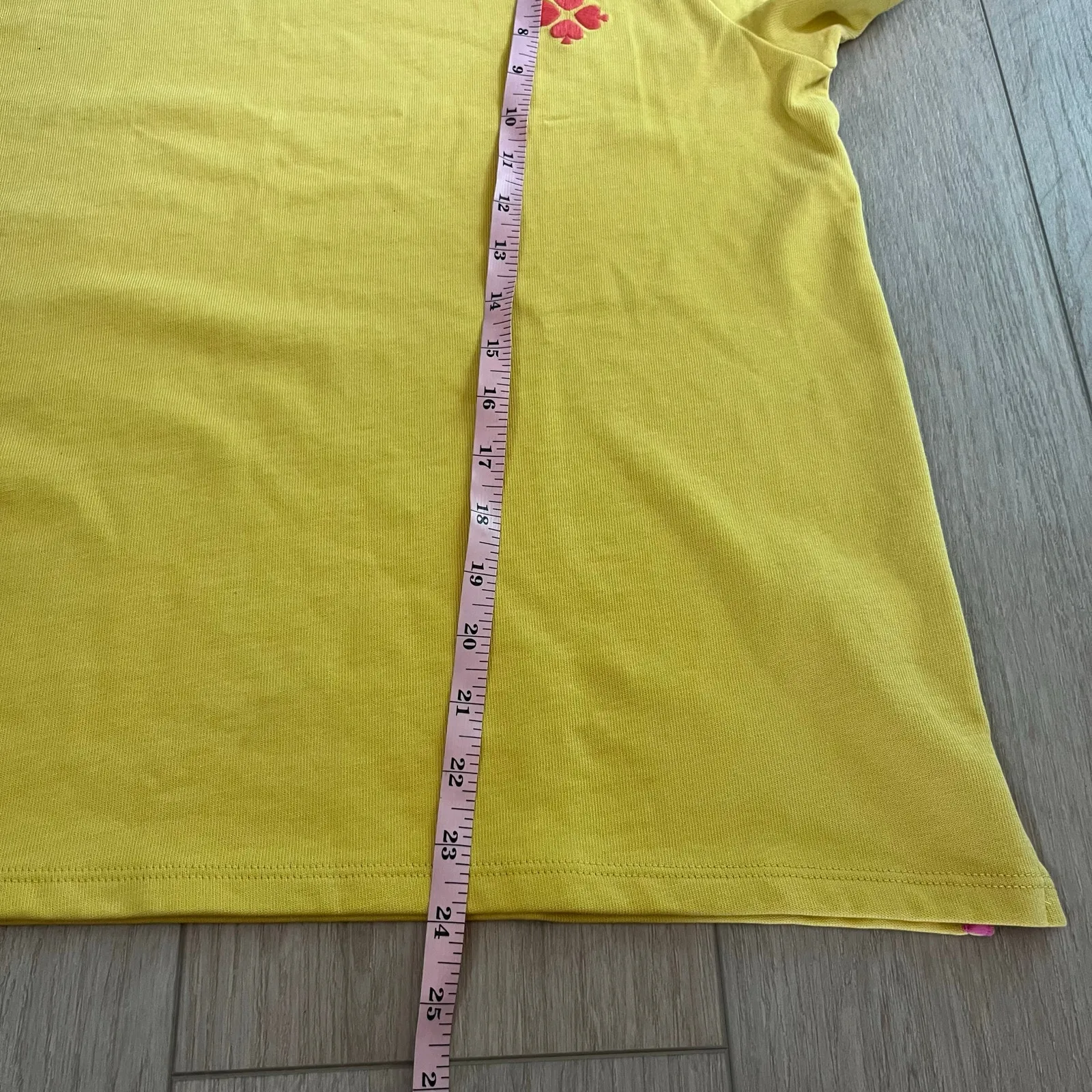 Kate Spade Women’s Yellow Logo Tee Sz L Size L - Image 8