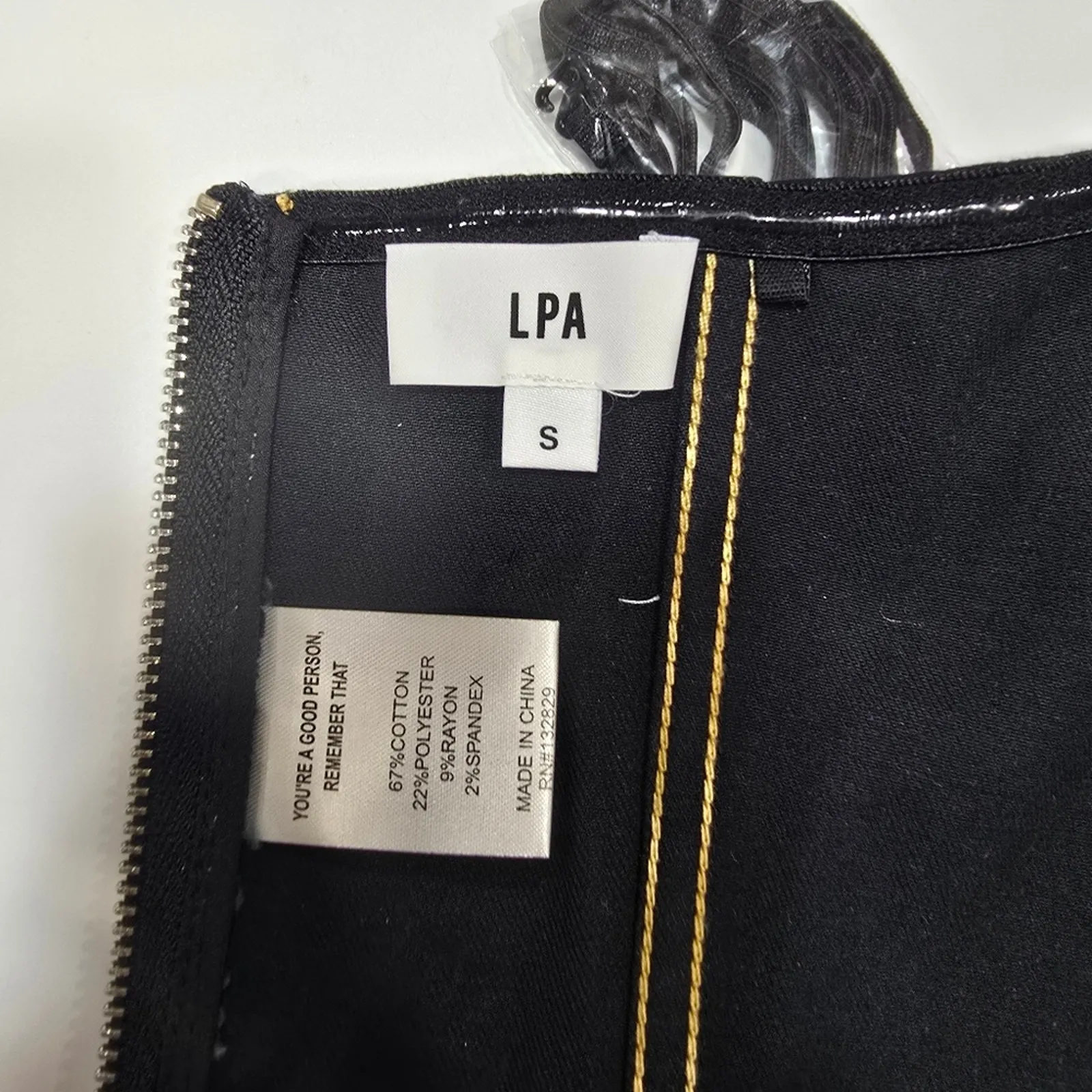 LPA Top 498 in Denim Small - Image 8
