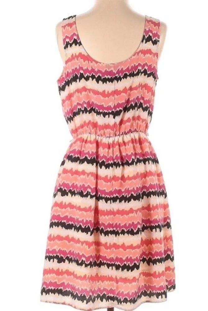 Coral and pink sundress size large Orange - Image 2