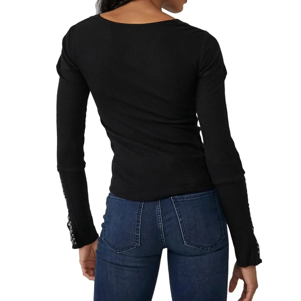 Free People  A Little Unruly Top Size Small NWOT - Image 3