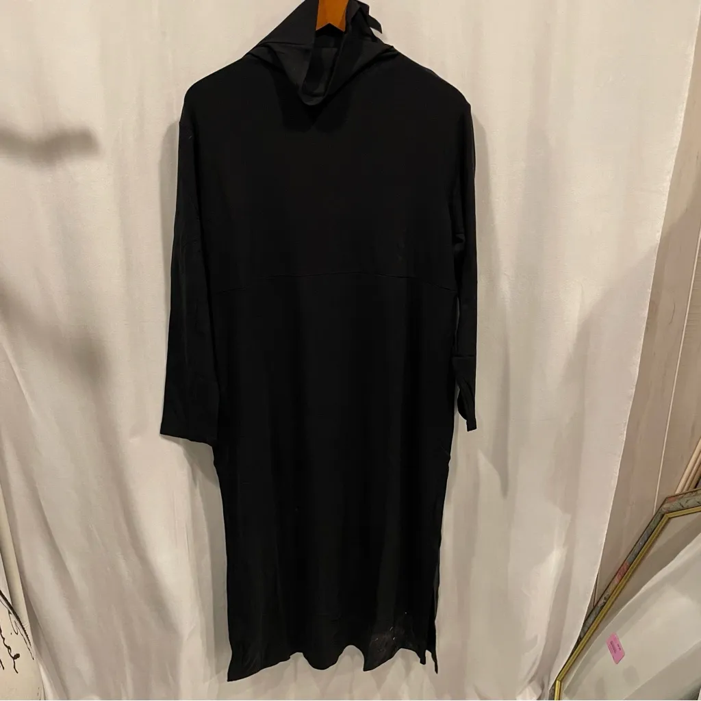 Cute Women with Control NWT black turtleneck jersey dress XLP tummy control Size undefined - Image 6