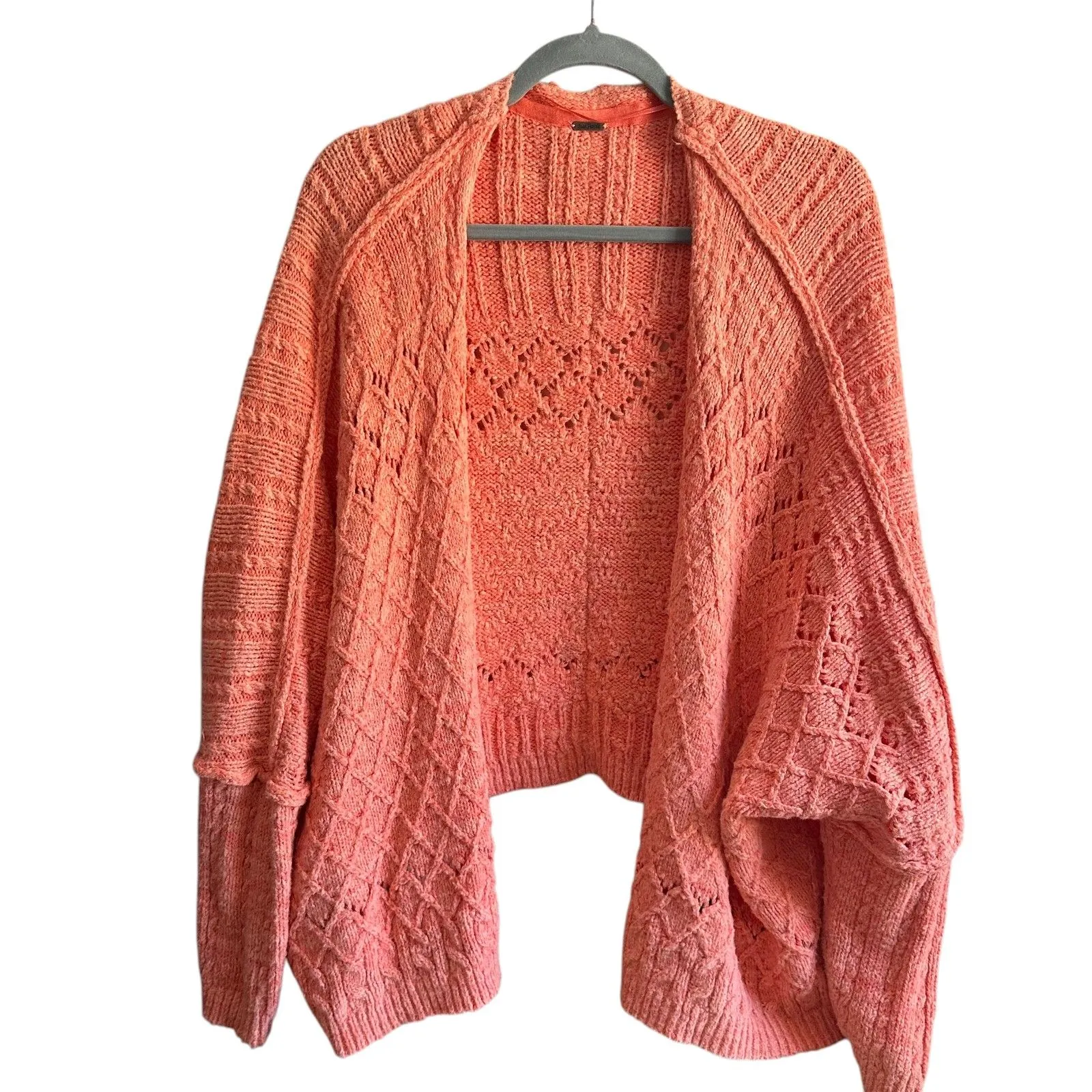 FREE PEOPLE Sunset‎ Cruise Cardigan Pinched Cheeks Medium - Image 2
