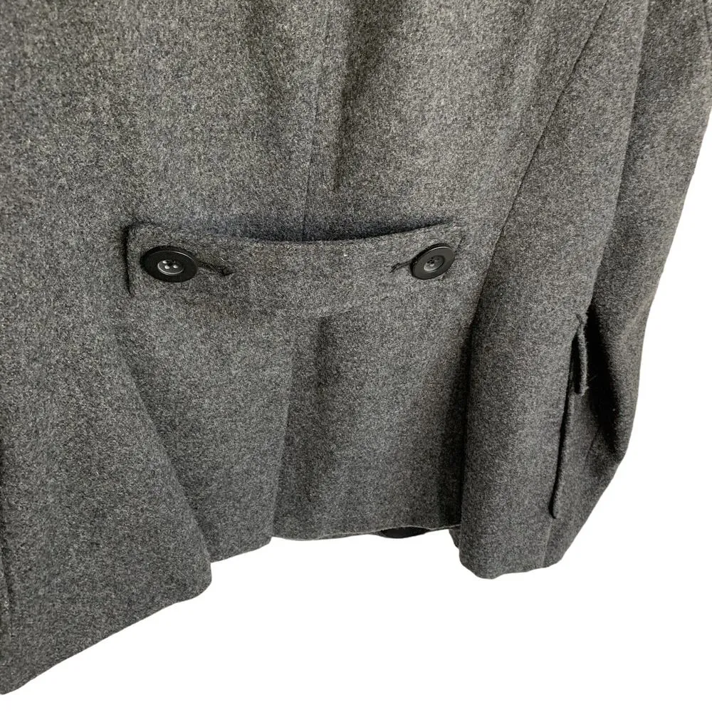 Lavender Hill Wool Blend Jacket Blazer Coat Womens 8 Button Pocket Lined - Image 5