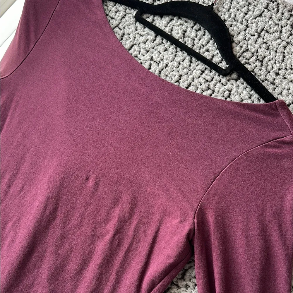 Women's Mauve Long Bodysuit - Image 4