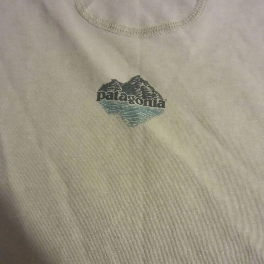 Patagonia Light Green Crop Tank Top Size M - Image 9