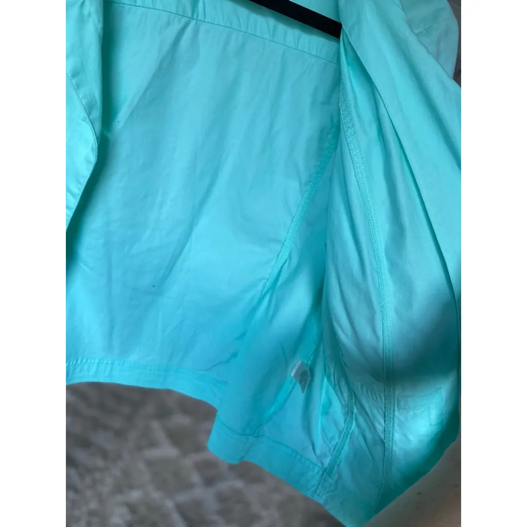 Christopher & Banks Mint Button Jacket Cruisewear Autumn Brunch Garden Office L - Image 5