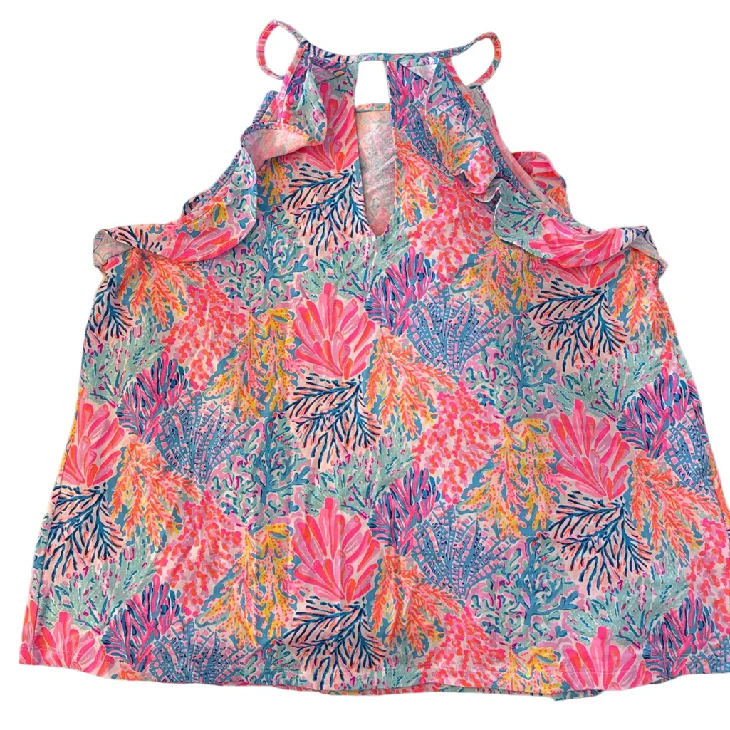 LILLY PULITZER New BIllie Top In Multi Splashdance NWOT - Image 3