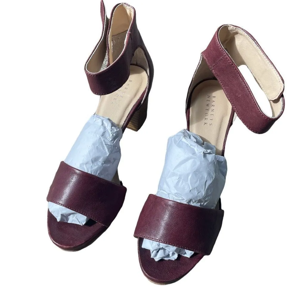 Barney’s New York Heel Sandals with ankle strap - Image 3